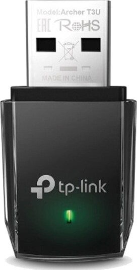 TP-LINK ARCHER T3U WiFi nettverksadapter USB 3.0 - Svart