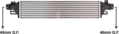 Intercooler VAN WEZEL 37014719