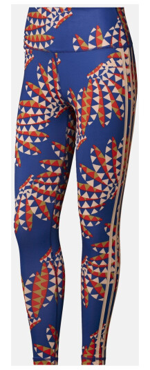 Adidas Farm Leggings Boblue/Bliora Xs Lange Tights
