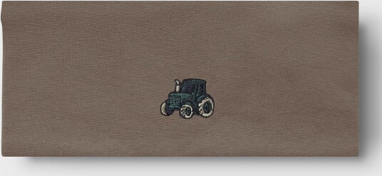 Name It Mall Headband W. Fleece Badge Grå 47/48
