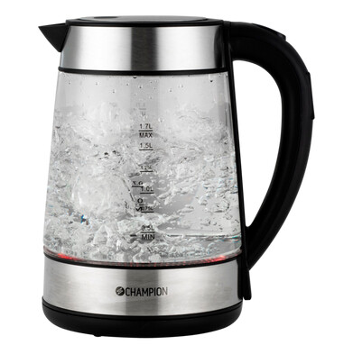 Champion Vannkoker Temp 1,7 l Glass 1669990 1701531 Champion Vannkoker Temp 1,7 l Glass 1669990 1701531