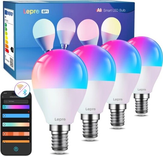 Lepro Bp1 Ai Smart Pære E14 4 Stk