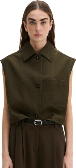 Marc O"Polo Woven Indoor Vests Brown 44
