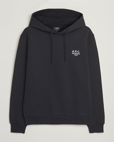 A.P.C. Rue Madame Hoodie Black/White A.P.C. Rue Madame Hoodie Black/White