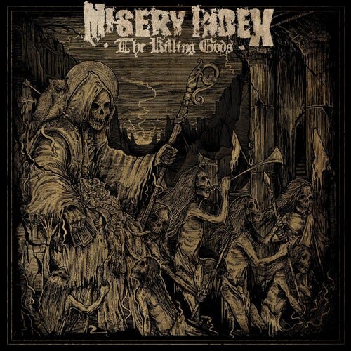 Misery Index Killing Gods LP/Vinyl