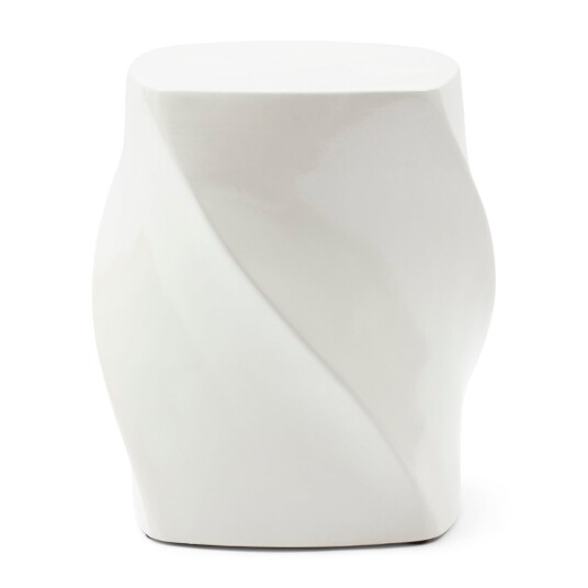 Riviera Maison Vigo Sidebord Pidestall Hvit H44,5