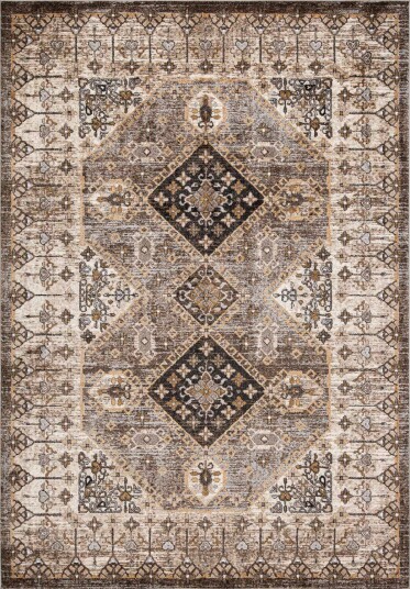 Teppe Yelvi 133x190 cm - Brun/Beige