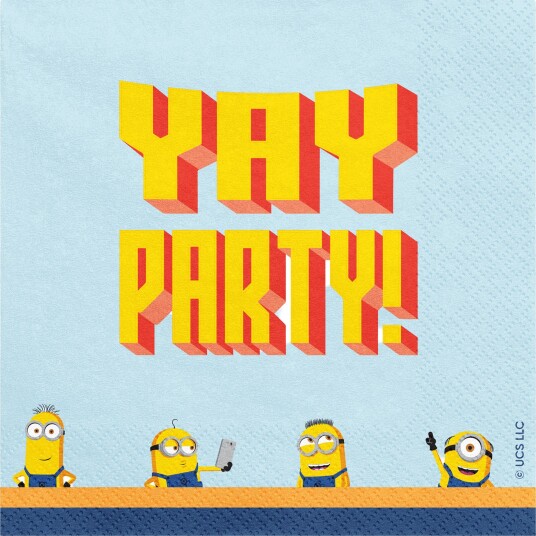 Servietter Minions   20 pakning