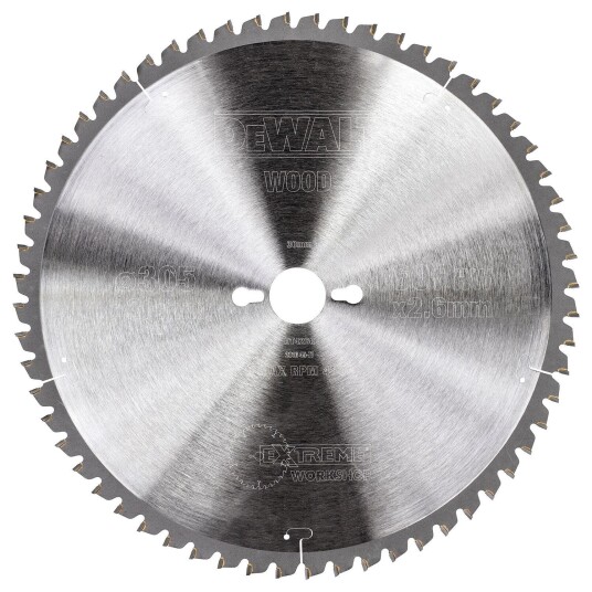 Dewalt DT4260-QZ Sirkelsagklinge 305 x 30 mm, 60T, Maskintilbehør & forbruk