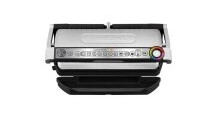 Tefal OptiGrill + GC7248 Rustfritt stål Termoplast Rektangulær Berøringskontroll Tefal OptiGrill + GC7248 Rustfritt stål Termoplast Rektangulær Berøringskontroll