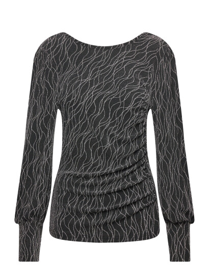 Pulz Jeans Pzhazel Blouse - Silver - XS