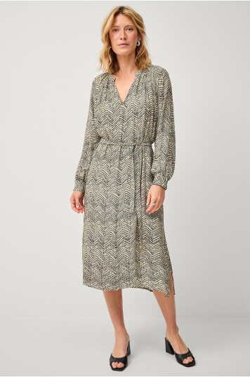 Second Female - Kjole Mallow Tunic Dress - Svart Second Female - Kjole Mallow Tunic Dress - Svart