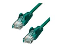 ProXtend - Koblingskabel - RJ-45 (hann) til RJ-45 (hann) - 10 m - UTP - CAT 5e - formstøpt, uten hindringer - grønn