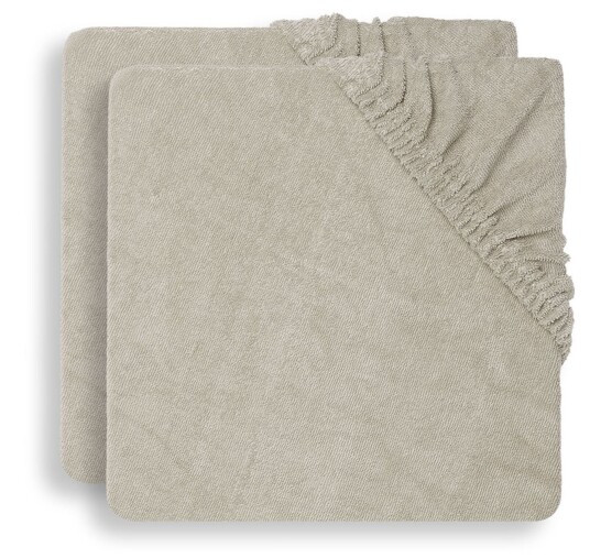 Jollein Stellemattetrekk 50x70 Cm 2-pack Nougat Jollein Stellemattetrekk 50x70 Cm 2-pack Nougat