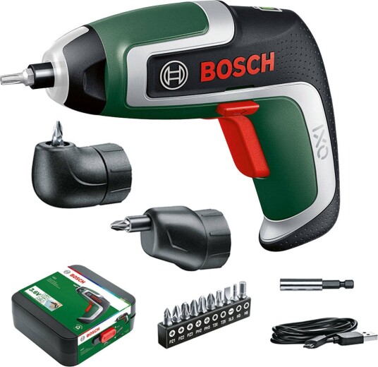 Bosch Elektrisk Skrutrekker IXO 7 Med Tilbehør (3,6 v)