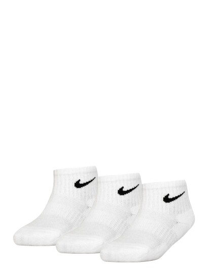 Nike Nike Dri-Fit Ankle Socks (3-Pack) White 27-35