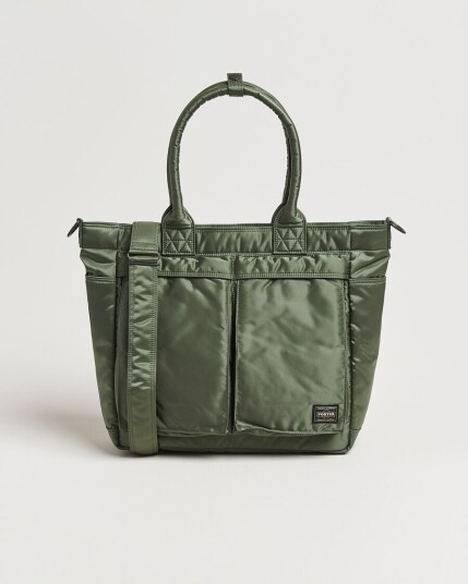Porter Yoshida & Co. Tanker Tote Bag Sage Green