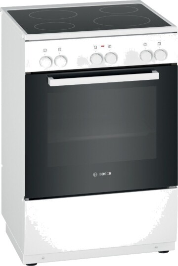 Bosch Hka090020v Serie 2 Keramisk komfyr Hvit Bosch Hka090020v Serie 2 Keramisk komfyr Hvit