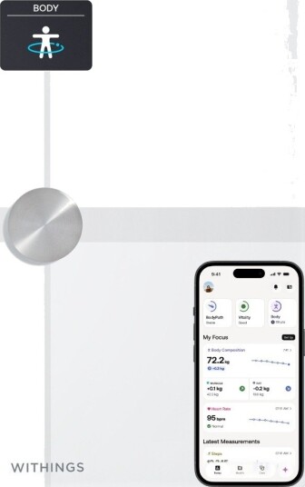 Withings Body Smart Wi-Fi badevekt (hvit) Withings Body Smart Wi-Fi badevekt (hvit)
