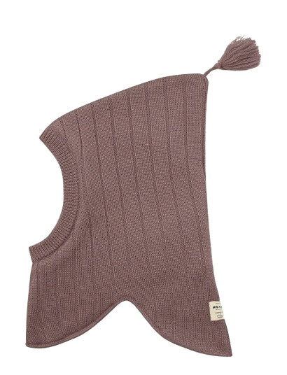 MINI A TURE Matjuel Fleece Lined Hood. Rws - Purple - 12/18M MINI A TURE Matjuel Fleece Lined Hood. Rws - Purple - 12/18M