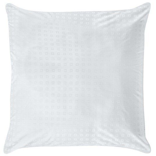 ERWIN M. Putetrekk Cube glidelåslukking; 40x40 cm (LxB); Hvit