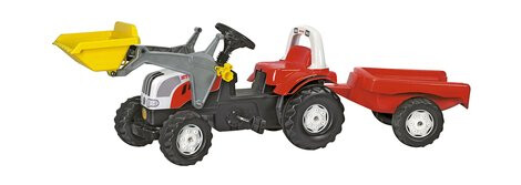 rollytoys rollykid Steyr 6190 CTV med laster og tilhenger