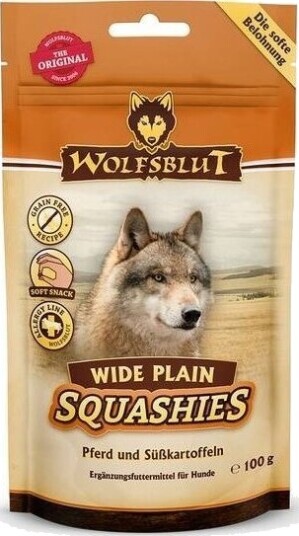 Wolfsblut Dog Squashies Wide Plain Dog Treat 100 G