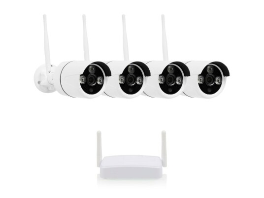 Smartwares Trådløst Kamerasystem 4 Kameraer 1080p med Nattsyn