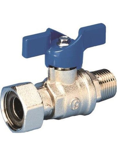 Pettinaroli ball valve with swivel end/male 34 x 3/4