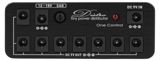 One Control Micro Distro Tiny Power Distributor, Black