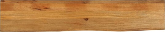 Bordplate 160x30x3,8 cm naturlig kant heltre mango