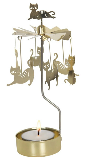 Pluto Design Kattefamilie englespill Gull Pluto Design Kattefamilie englespill Gull