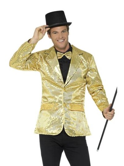 Glitter Showjakke - gull Glitter Showjakke - gull