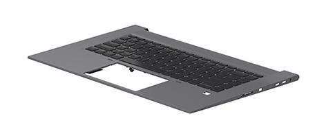 HP Top Cover W/Keyboard BL SR FR
