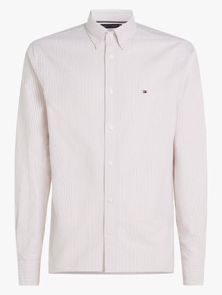 Tommy Hilfiger Heritage Oxford Stripe Regular Fit Shirt Rosa XXXL