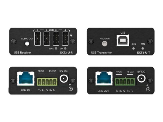 KRAMER EXT3-U-KIT - USB 2.0 PoC Extender Kit over Extended-Reach CAT
