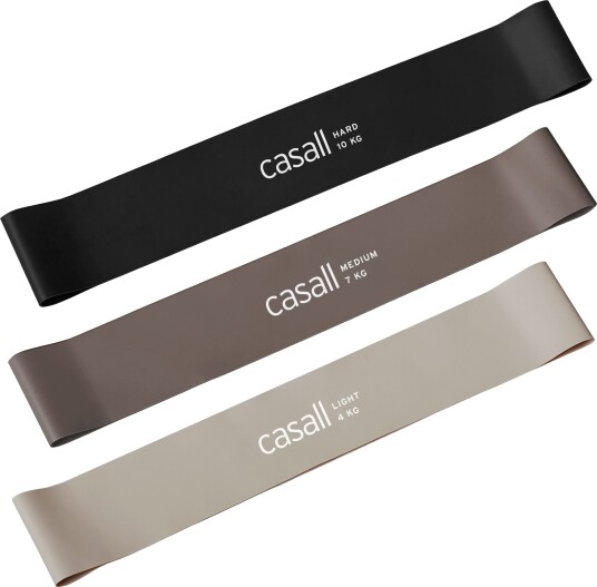 Casall Rubber Bands 3 pack Cashmere Selection One size Casall Rubber Bands 3 pack Cashmere Selection One size