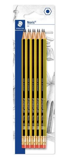 Staedtler Pencil Noris HB x10 bc 100% PEFC