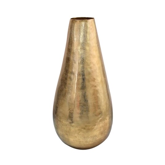 Bigbuy Home Vase 45 X 45 X 95 Cm Gyllen Aluminium