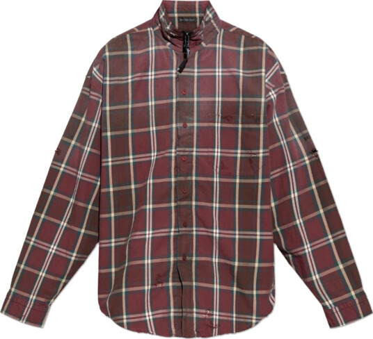 Balenciaga Herre Skjorter Rød L,
