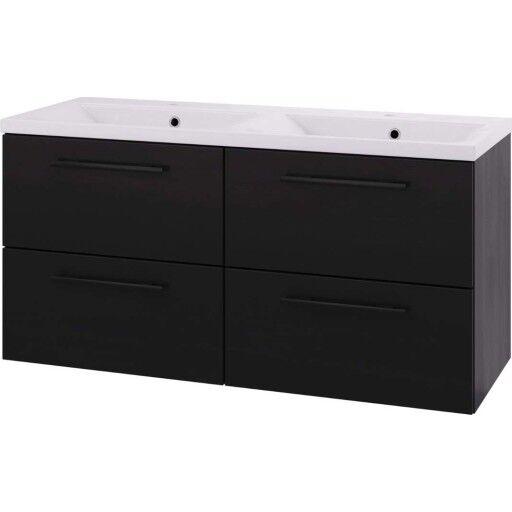 Servantskap Linn Bad Ingrid Dobbel med 4 Skuffer 110612D4S Servantskap Linn Bad Ingrid Dobbel med 4 Skuffer 110612D4S