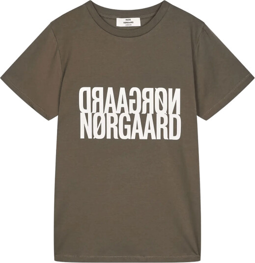 Mads Nørgaard Single Cotton Trenda P Tee Khaki green XS