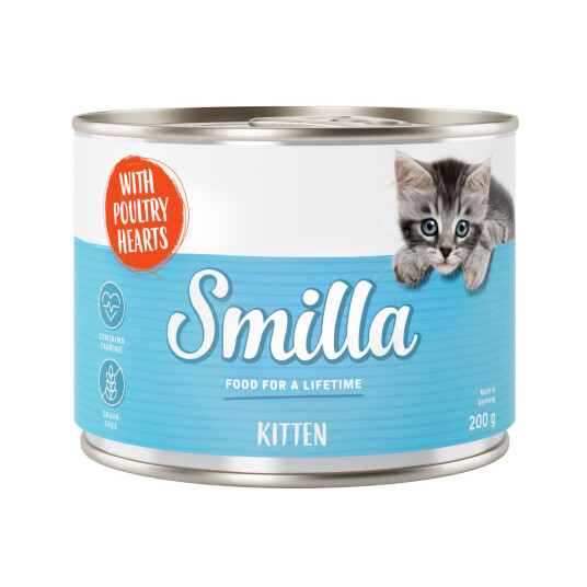 Smilla Kitten 6 X 200 G Blandet Pakke