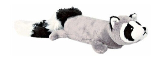Trixie Racoon Dog Toy Vaskebjørn Hundeleke Plysj