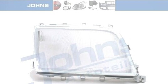 JOHNS 50 02 10-1 Lykteglass, hovedlys