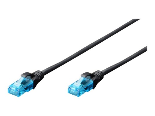 Digitus 2m Cat6 Koblingskabel RJ-45 U/UTP Svart Digitus 2m Cat6 Koblingskabel RJ-45 U/UTP Svart