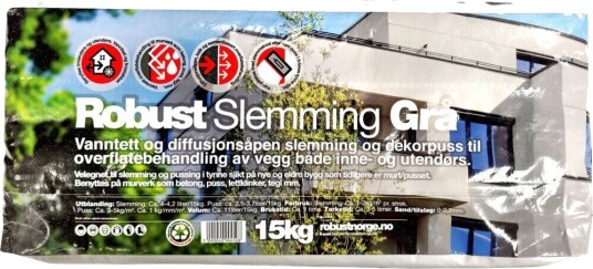 Robust Slemming Grå 15kg