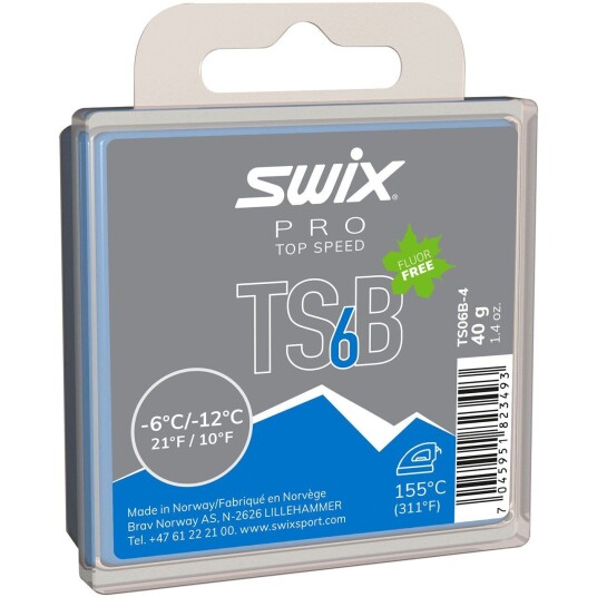 Swix TS6 Black -6°C/-12°C 40g Swix TS6 Black -6°C/-12°C 40g