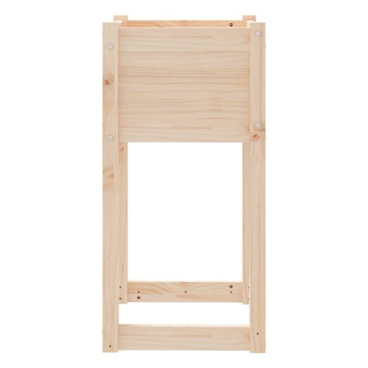 vidaXL Plantekasse 40x40x81 cm heltre furu
