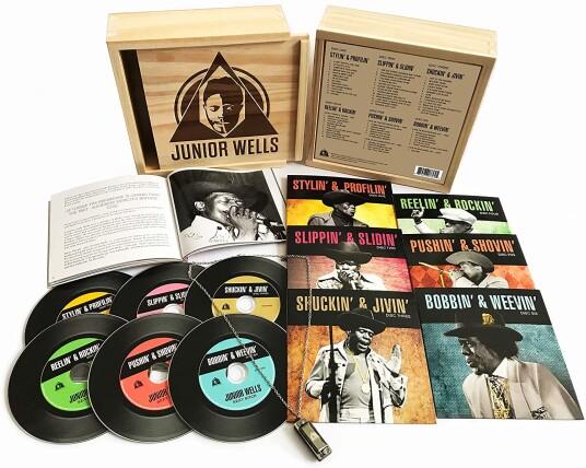 Junior Wells  Box OF Blues  CD